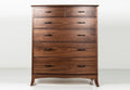 Commode à six tiroirs - Chaque élément de la commode à six tiroirs intègre des courbes qui imitent les formes naturelles, avec
