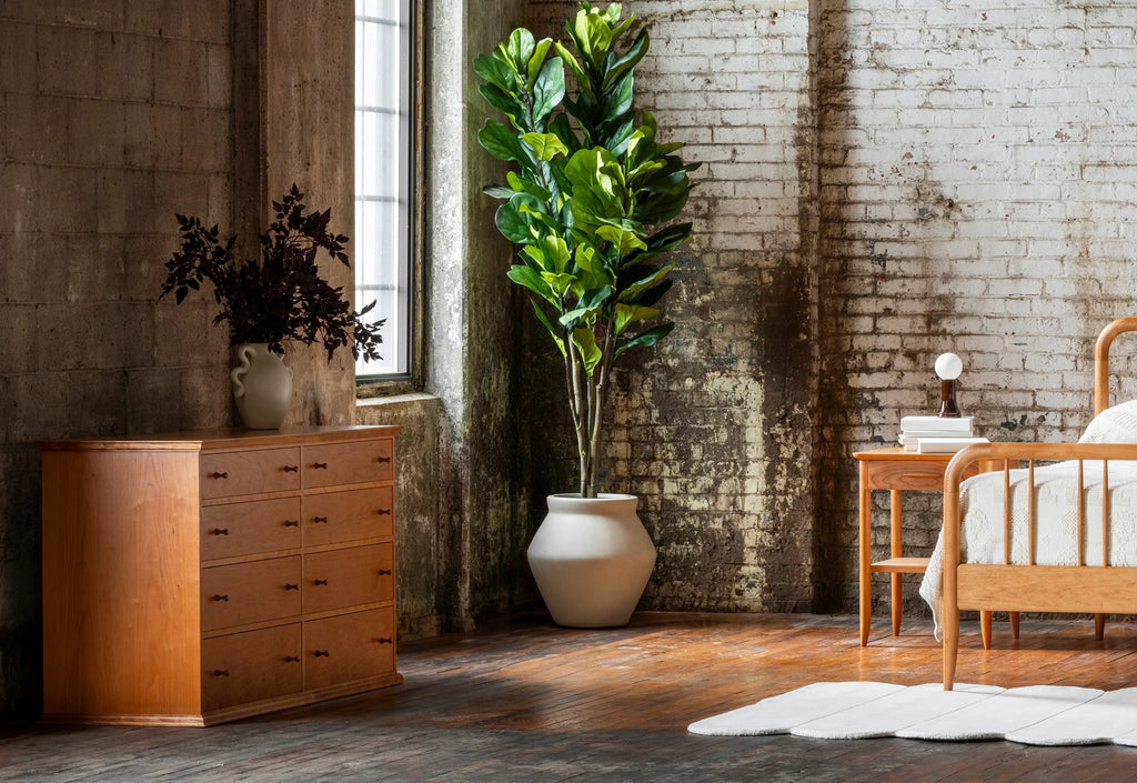 Commode à huit tiroirs – Inspirée par un design, notre commode à huit tiroirs est dépourvue d'ornementation, avec huit