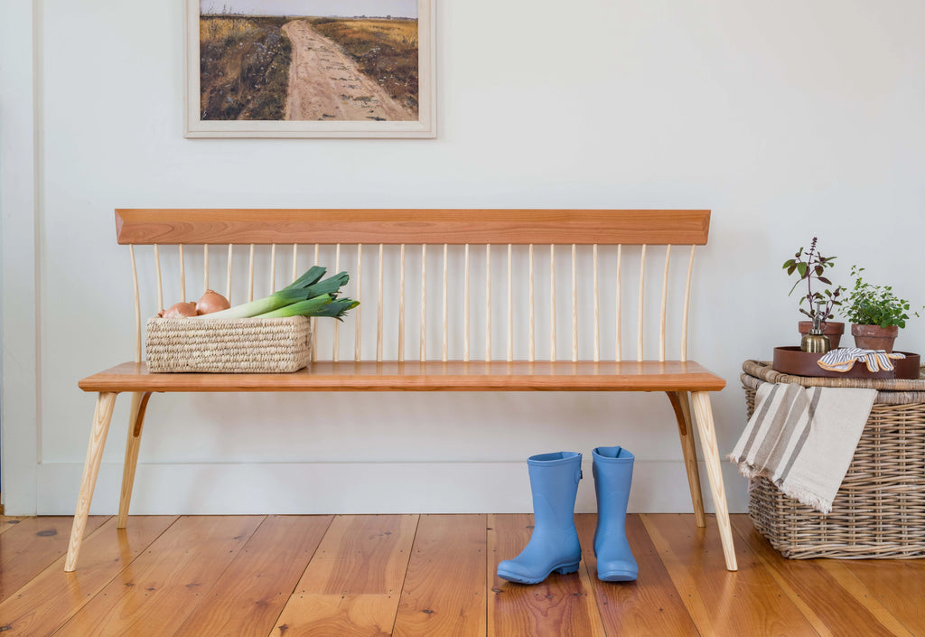 Banc - Interprétation contemporaine d'un design Shaker traditionnel, le banc exprime la beauté du minimalisme