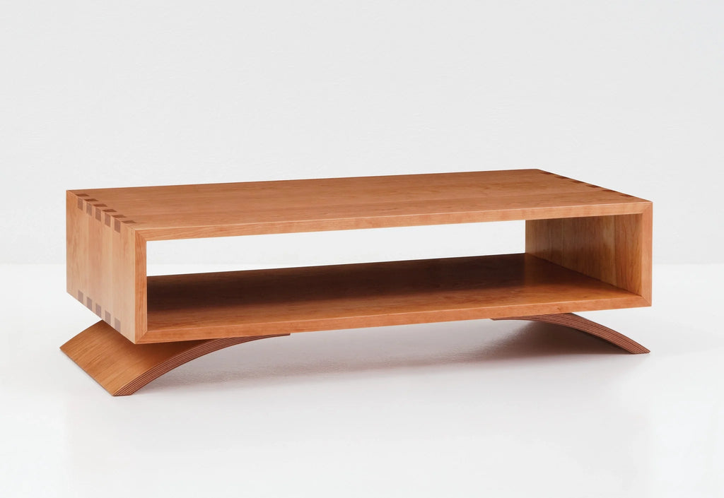 Table basse - La table basse simple à quatre côtés est un support pratique pour vos lectures ou tout autre assortiment de